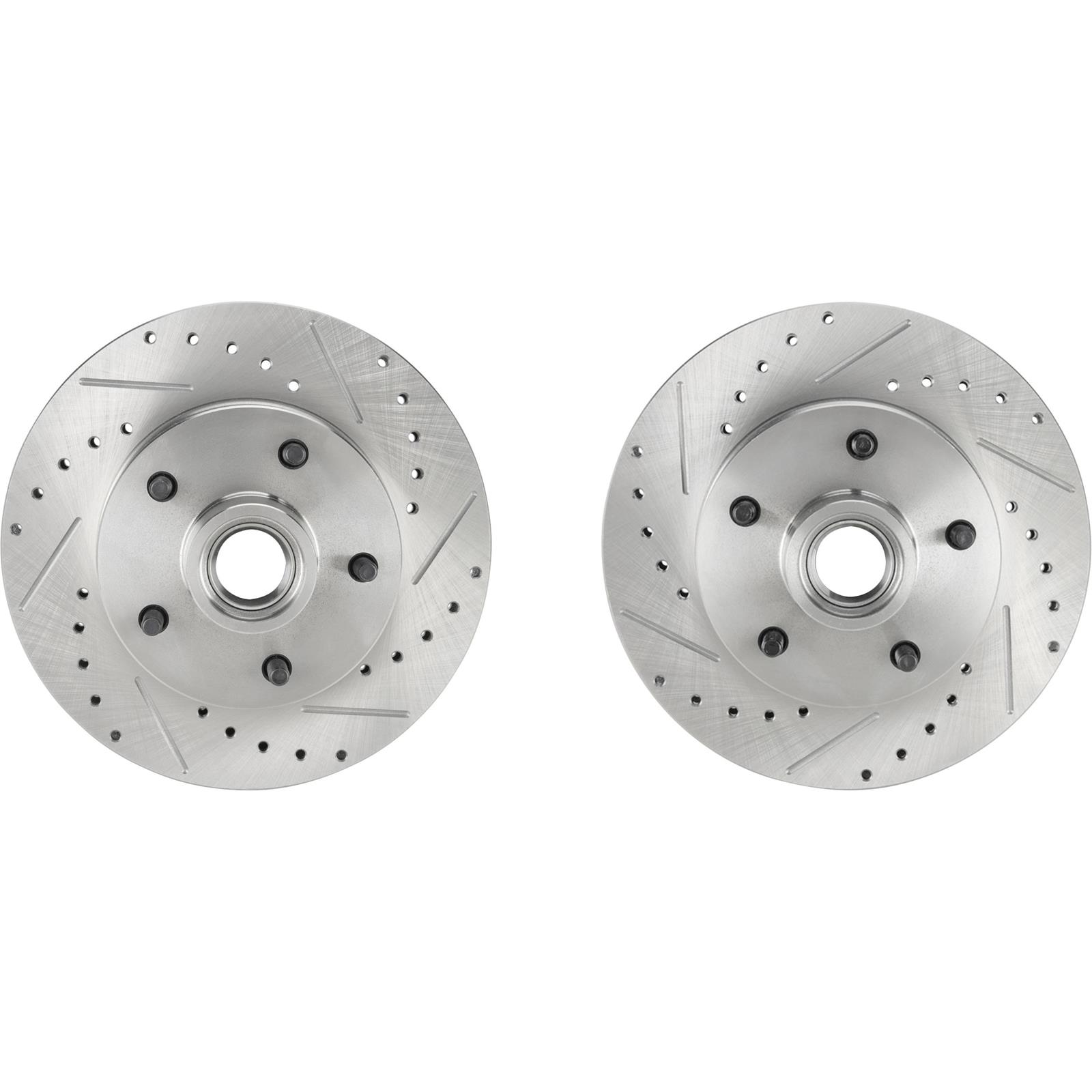 1973-77 GM Brake Rotors, Drilled / Slotted