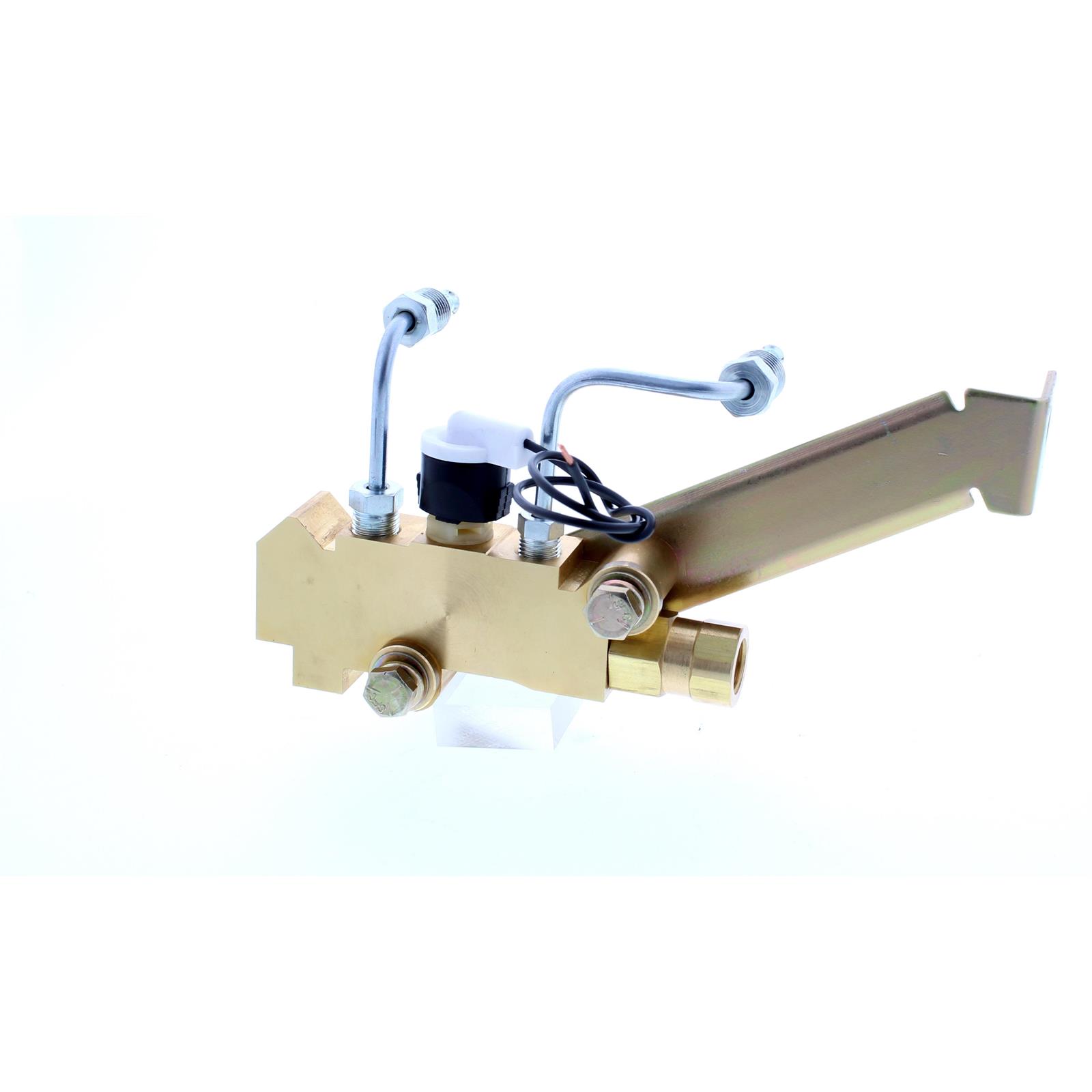 Bottom Mount Steel Proportioning Valve Lines; 9/16" & 1/2" Fittings to