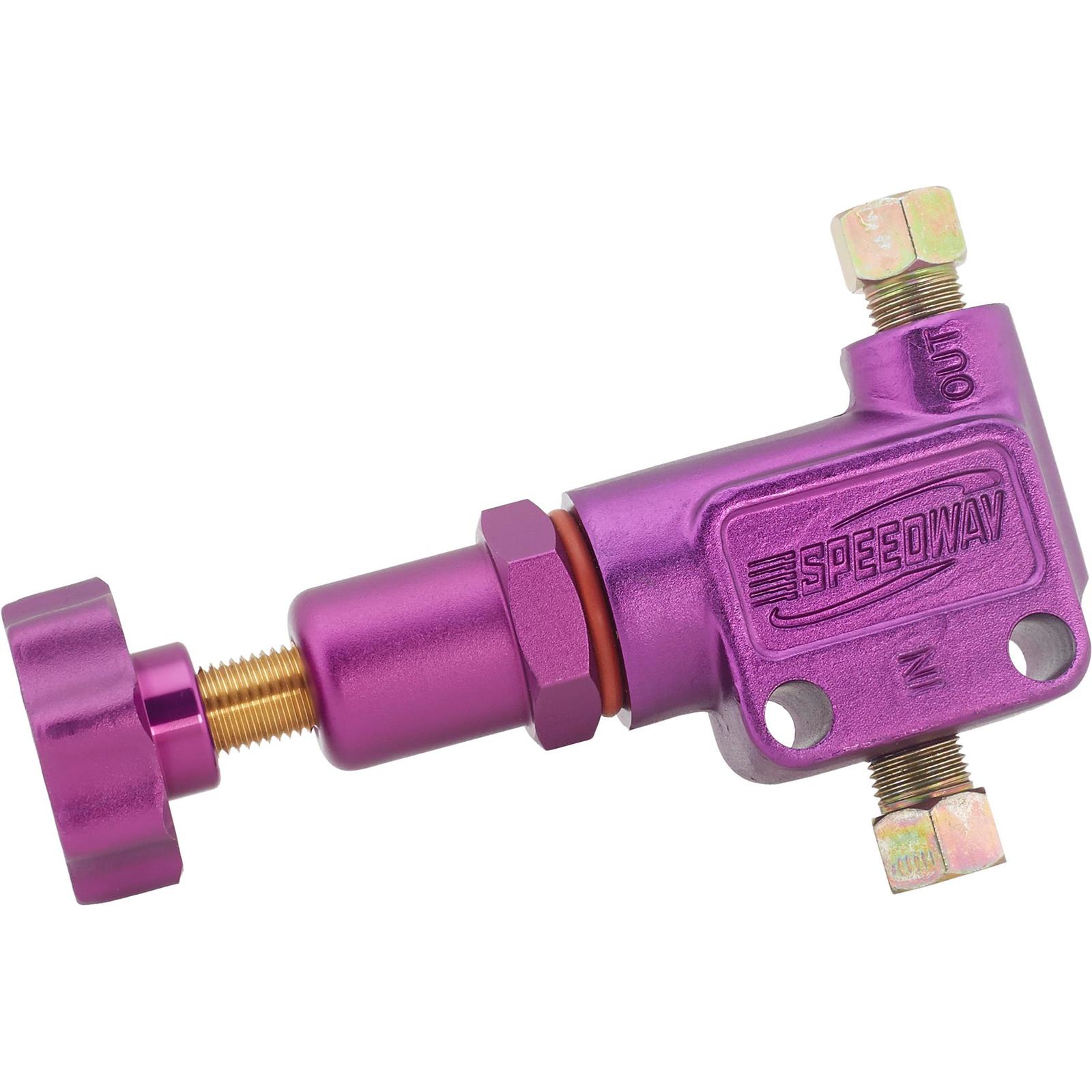 Speedway Purple Adjustable Brake Proportioning Valve