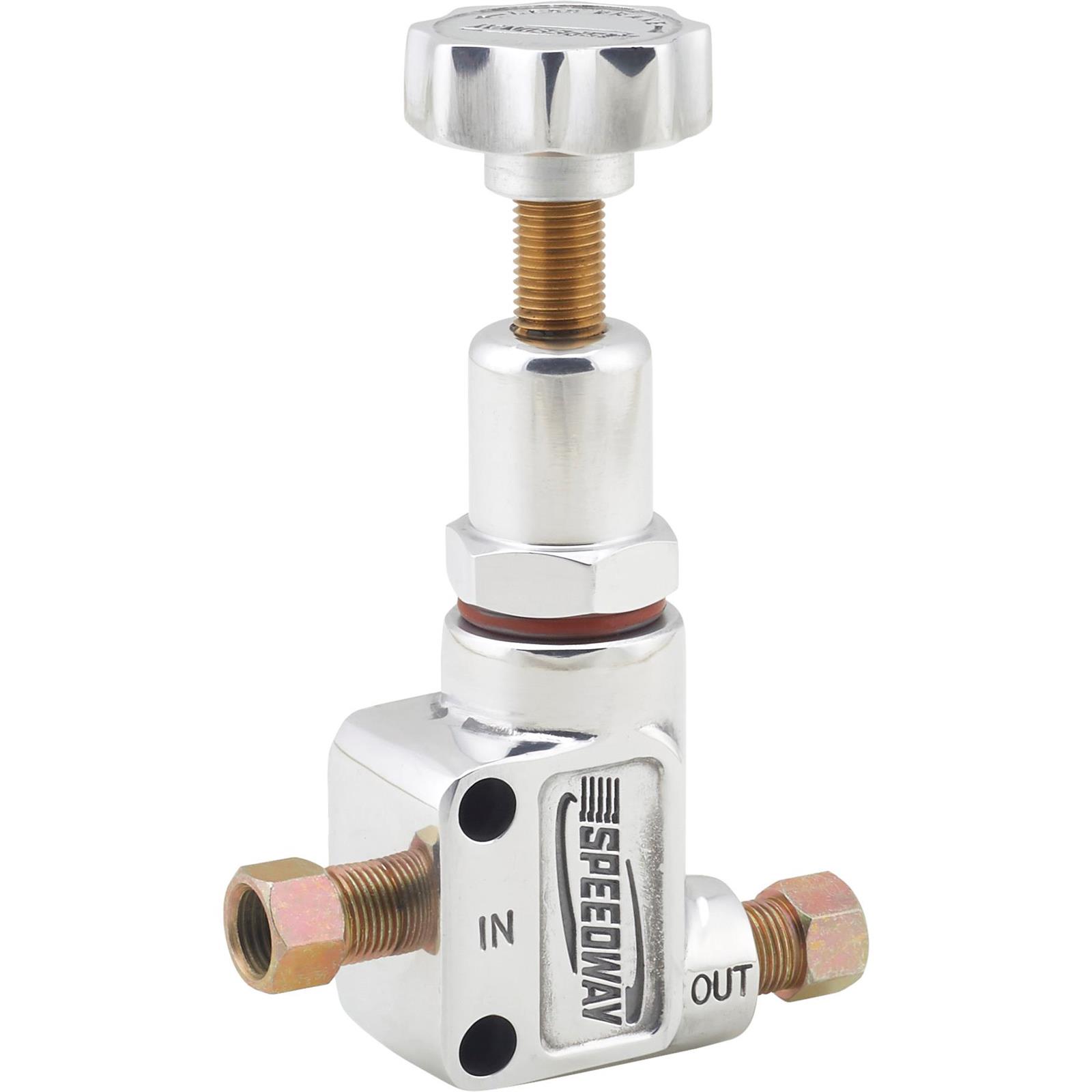 Speedway Polished Adjustable Brake Proportioning Valve