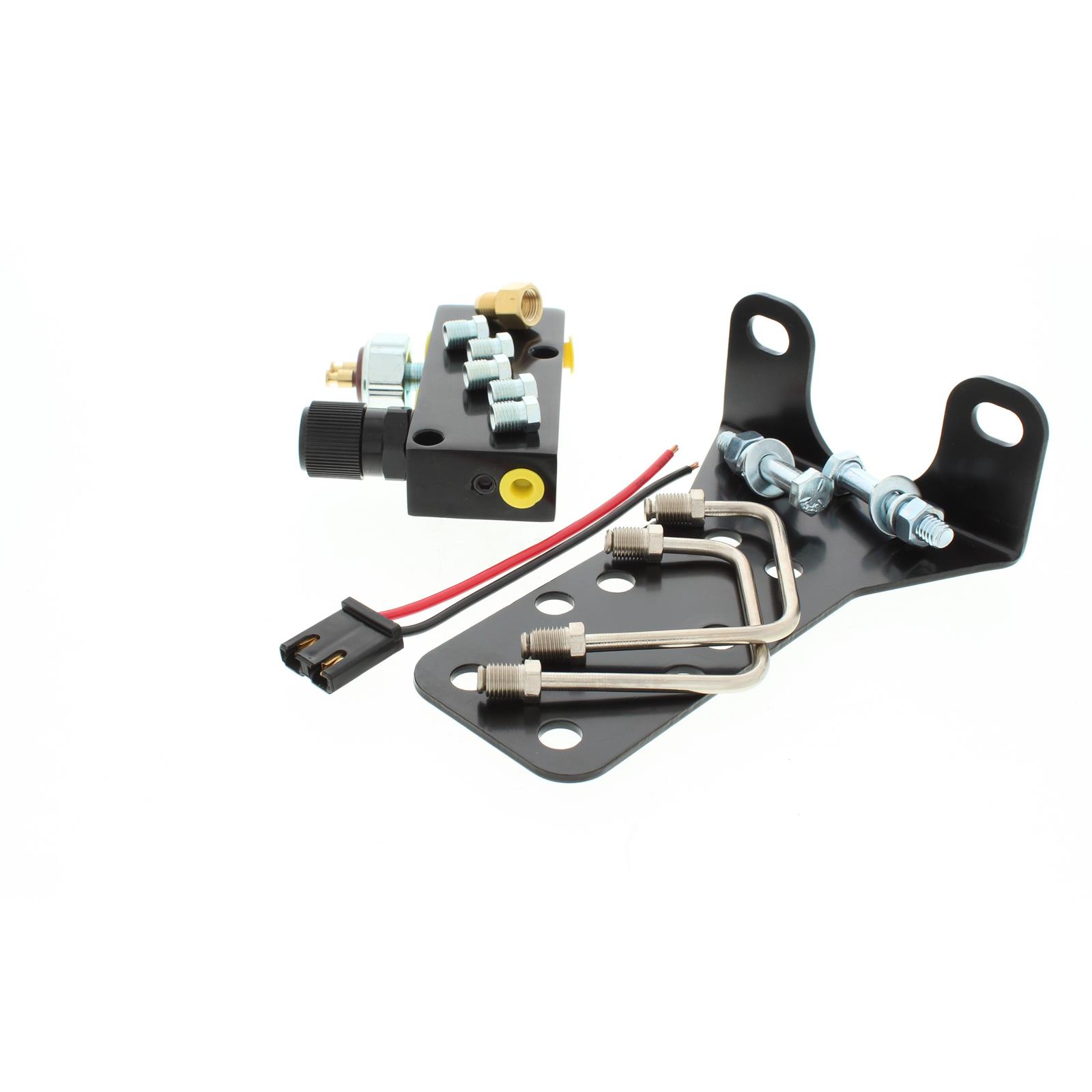 Adjustable Proportioning Valve Block w/ Bracket - Disc/Drum or Disc