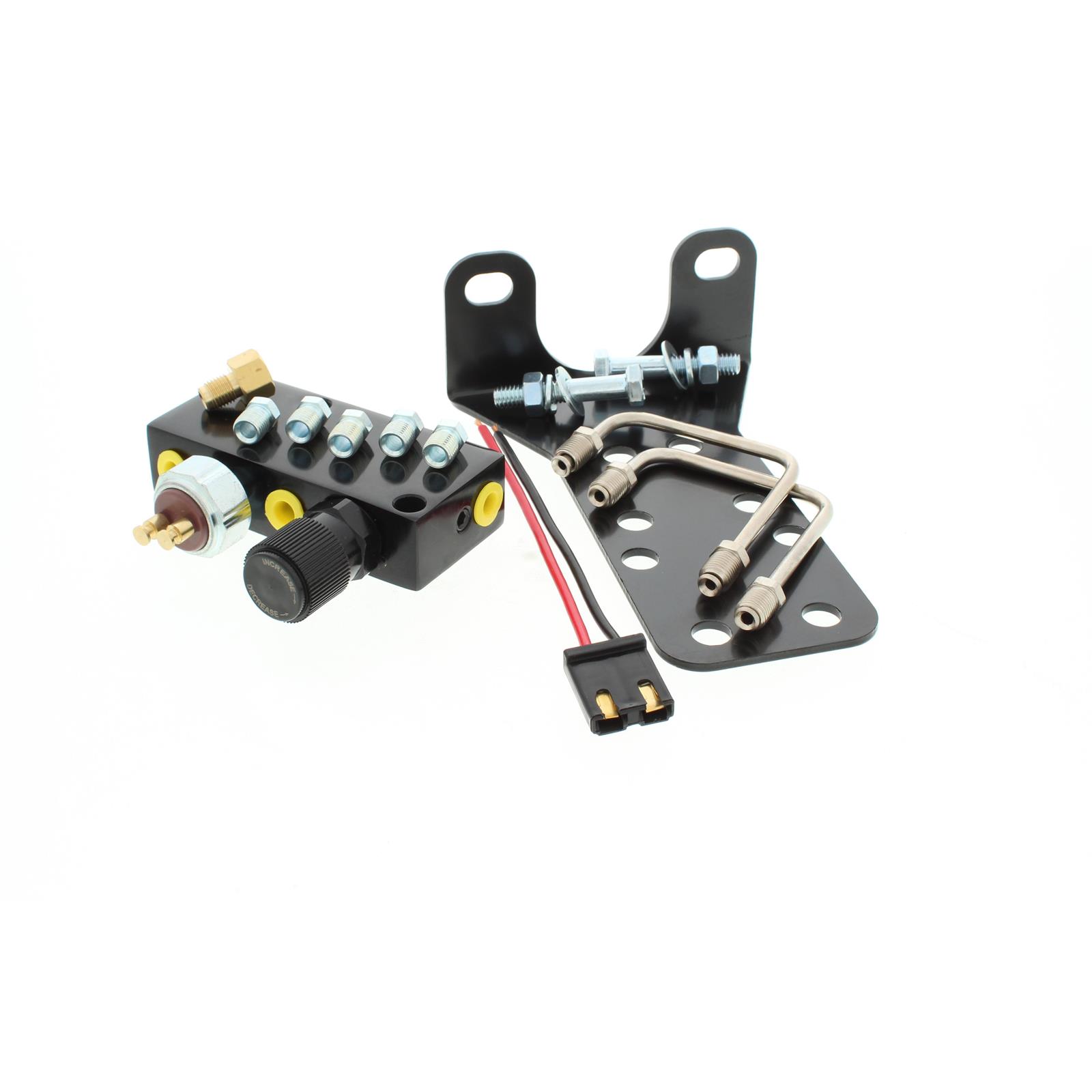 Adjustable Proportioning Valve Block, Brake Distribution System