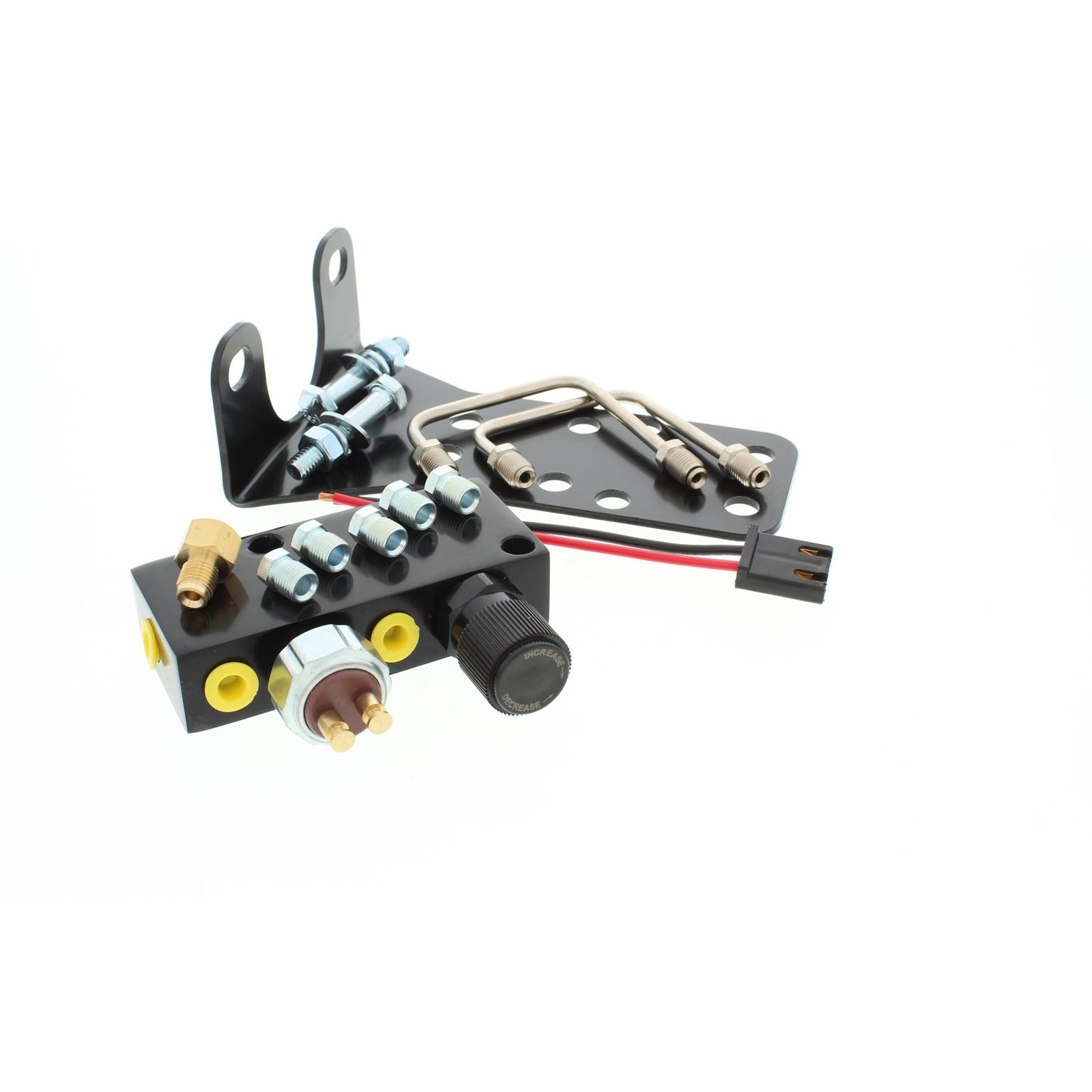 Adjustable Proportioning Valve Block, Brake Distribution System