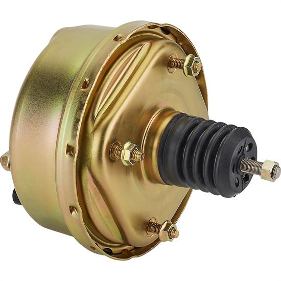 Single 7 Inch Brake Booster Master Cylinder Combo, 11/8 Inch Bore