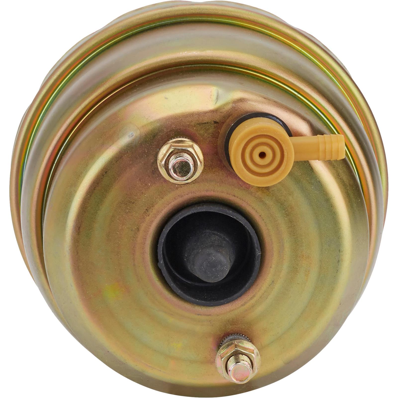 Dual 7 Inch Brake Booster Master Cylinder Combo, 1 Inch Bore