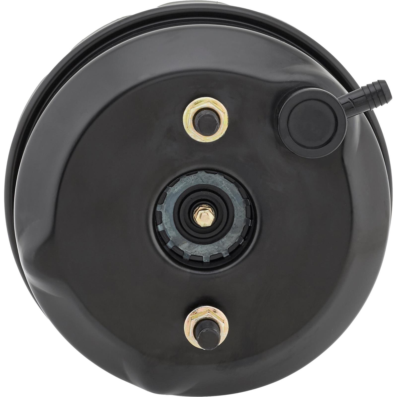 Speedway Single Diaphragm Power Brake Booster, 7 Inch, Black Finish