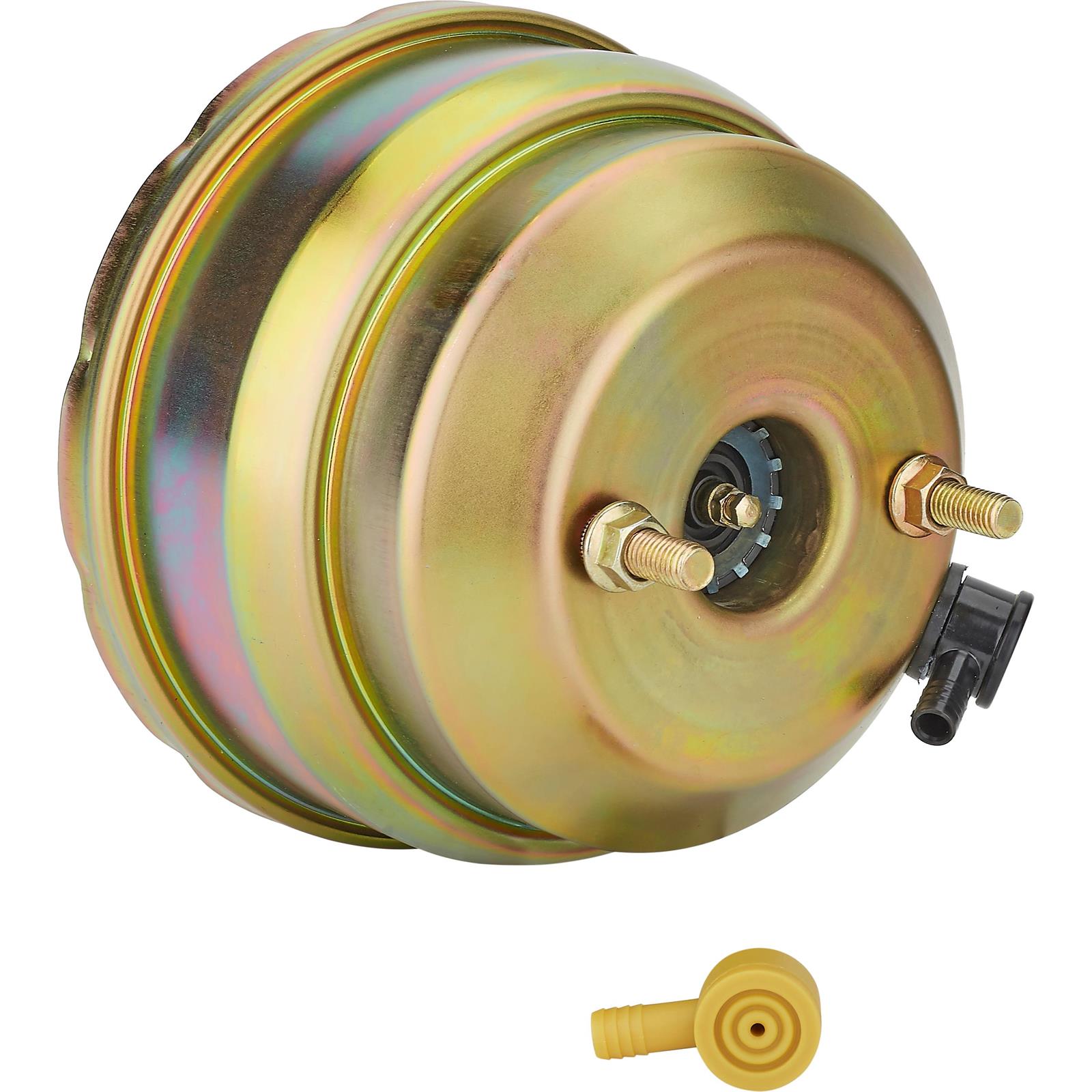 Speedway Dual Diaphragm Power Brake Booster, 8 Inch, Chromate Finish