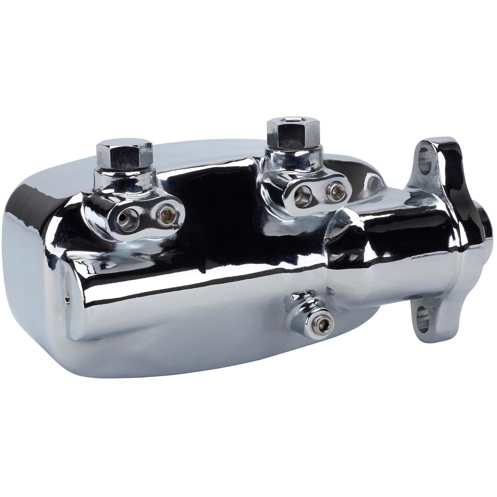 Speedway Deluxe Chrome Aluminum Master Cylinder, 1 Inch Bore