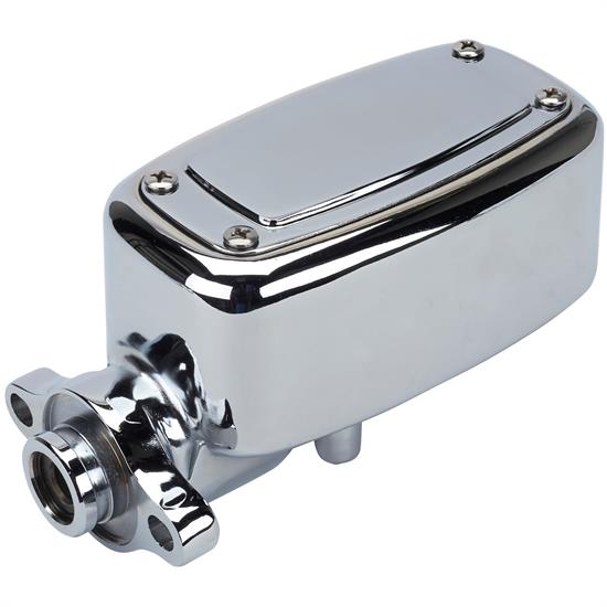 Speedway Deluxe Chrome Aluminum Master Cylinder, 1 Inch Bore