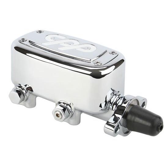 Speedway Deluxe Chrome Aluminum Master Cylinder, 1 Inch Bore