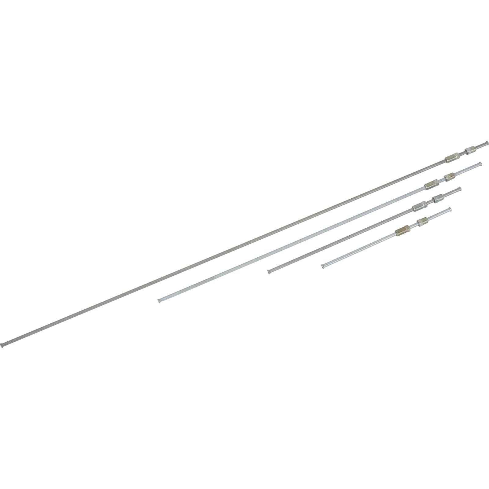 Speedway Motors 3/16 Inch Steel Brake Line, 12 Inch