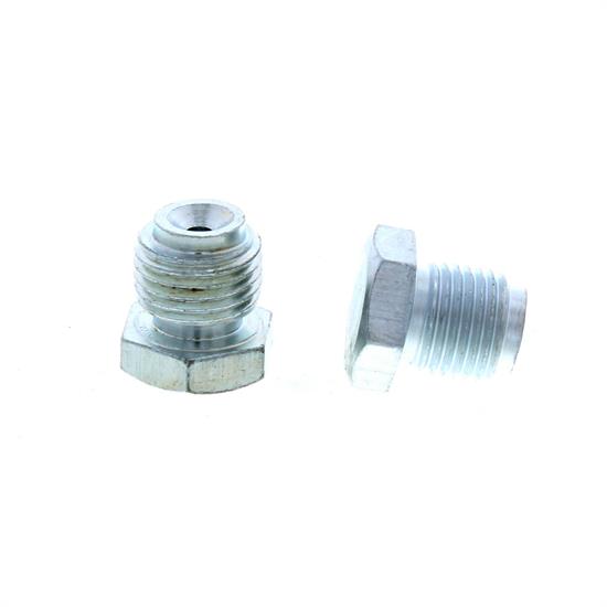 Master Cylinder Plugs, 1/2"20 & 9/16"18, Zinc Finish