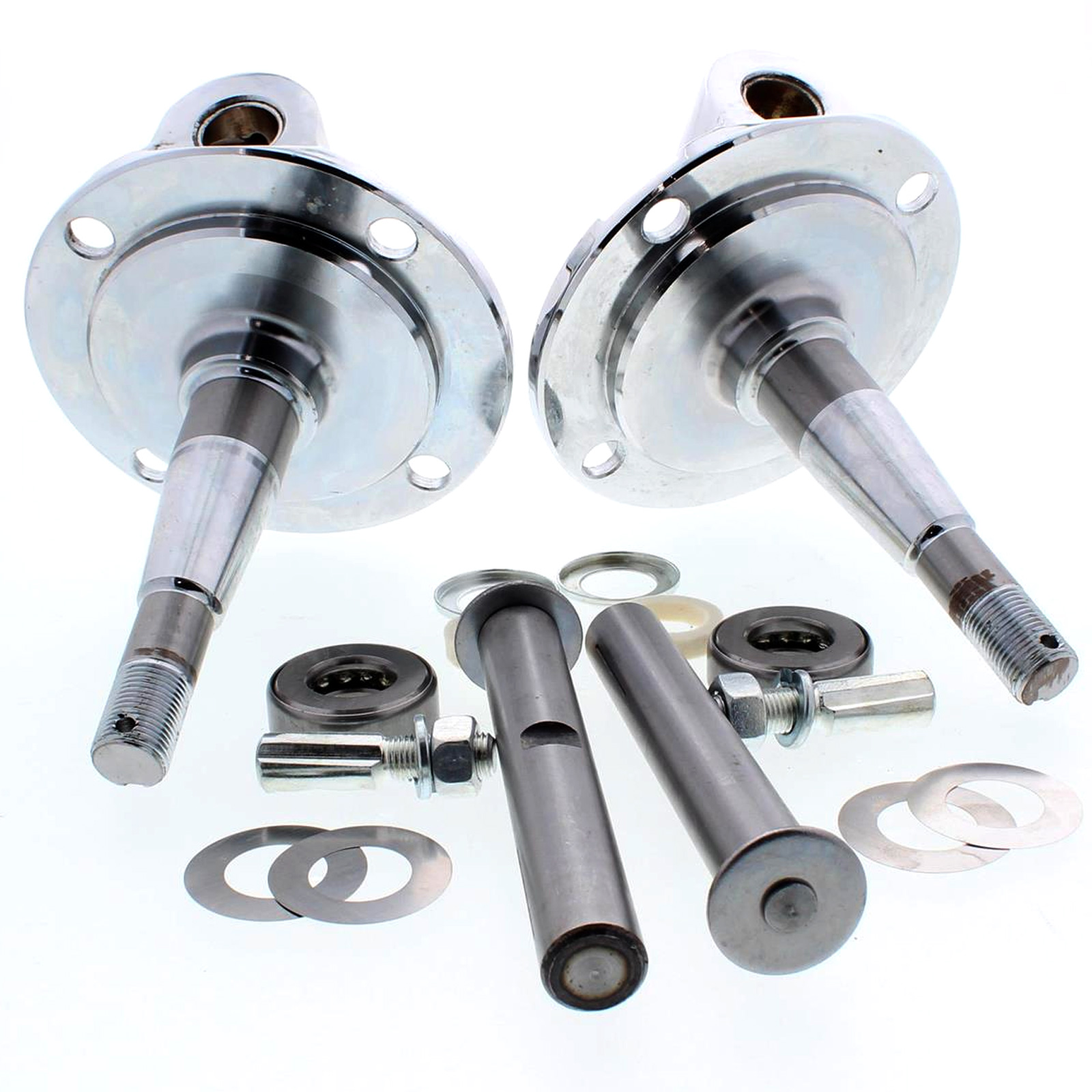 Speedway 19281948 Ford Chrome Spindles w/ King Pins Installed