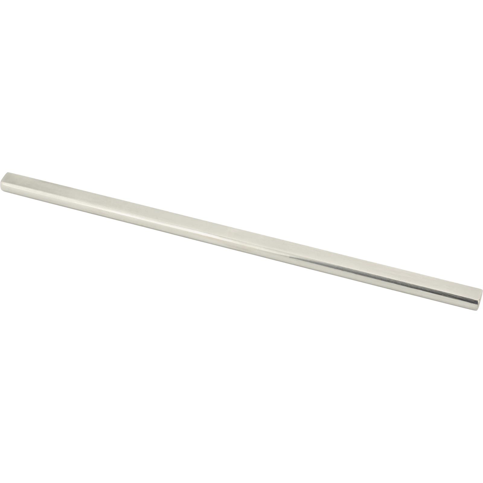 Steering Shaft, 3/4 Inch O.D. Double D Polished Stainless Steel