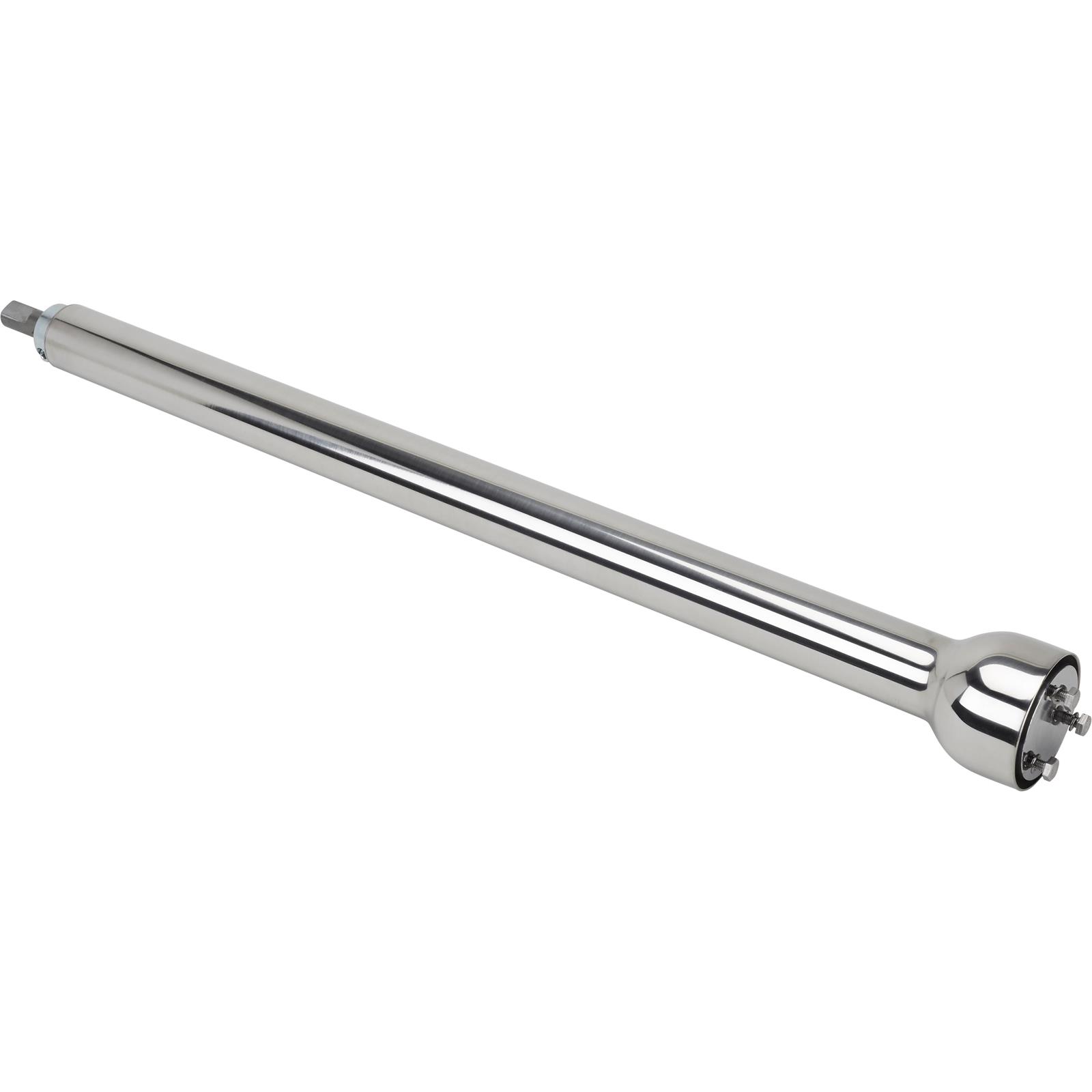 Speedway 30 Inch Polished Stainless Steering Column, 1-3/4 Diameter