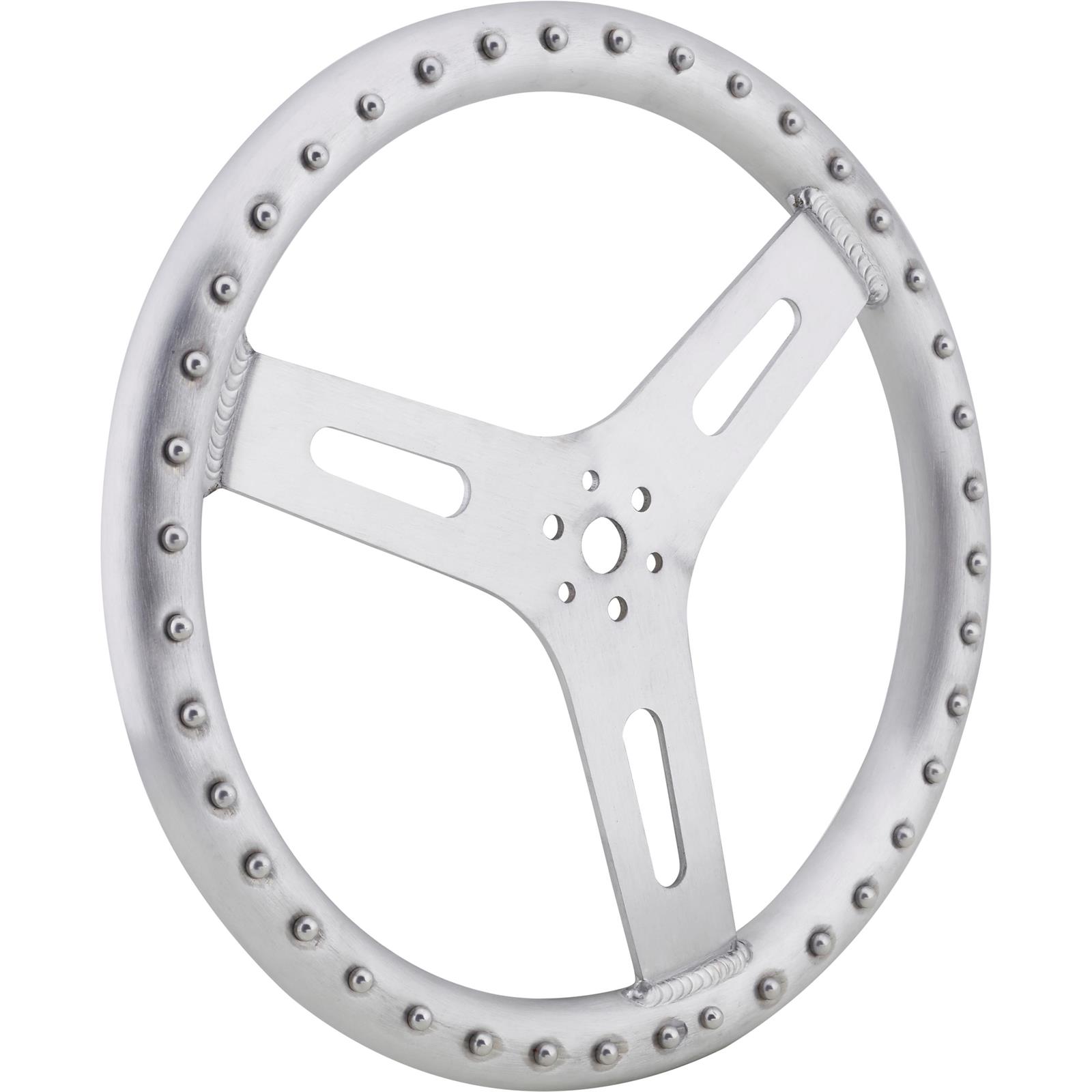 15" ProGrip Aluminum Steering Wheel, Flat