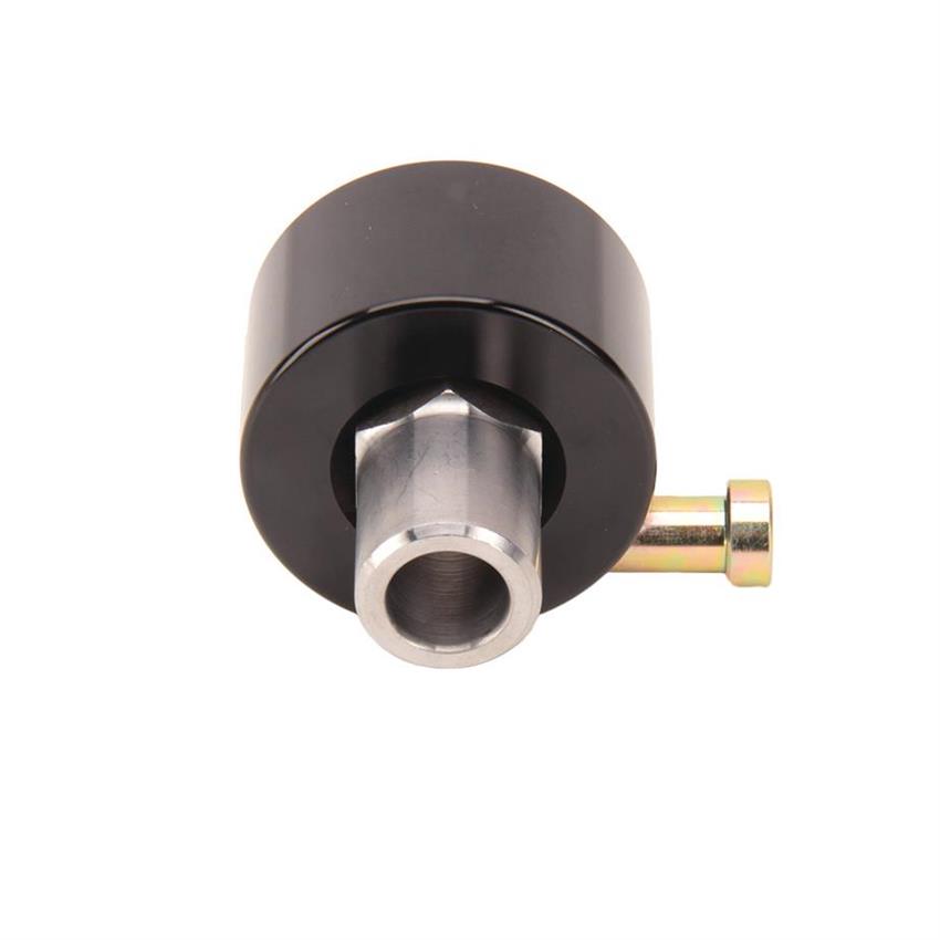 Aluminum Quick Release Steering Wheel Hub, Hex, 5/8 Inch, Black