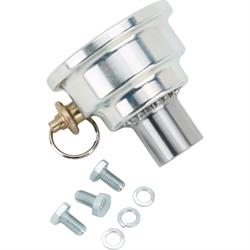 Pin-Style Quick Release Steel Steering Wheel Hub, 3/4 Inch Steel Shaft