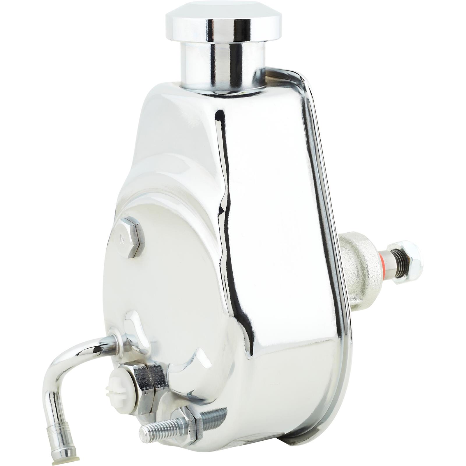 GM Power Steering Pump With Chrome Reservoir