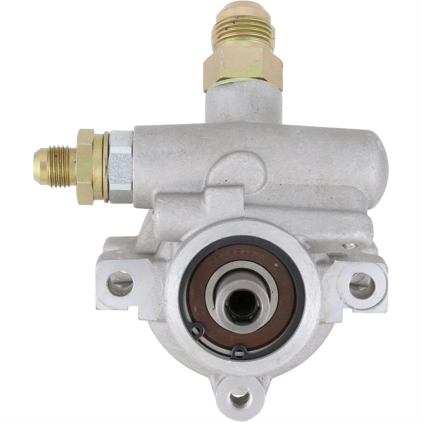 UniSteer GM/T-Bird High-Flow Plain Aluminum Power Steering Pump