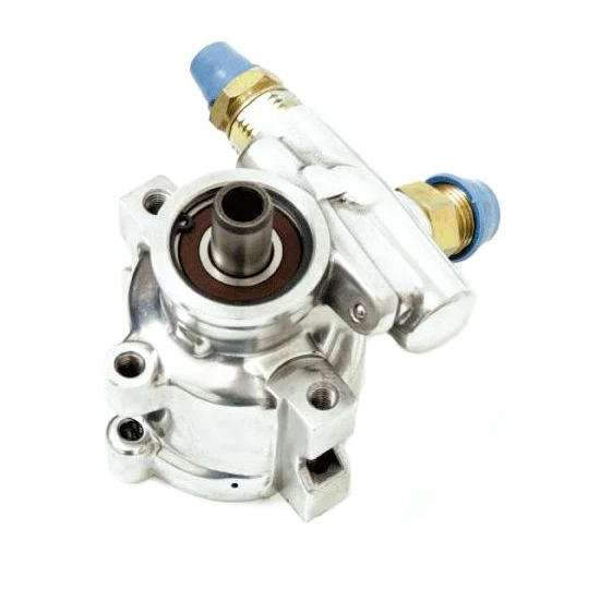 UniSteer GM/T-Bird Hi-Flow Polished Aluminum Power Steering Pump