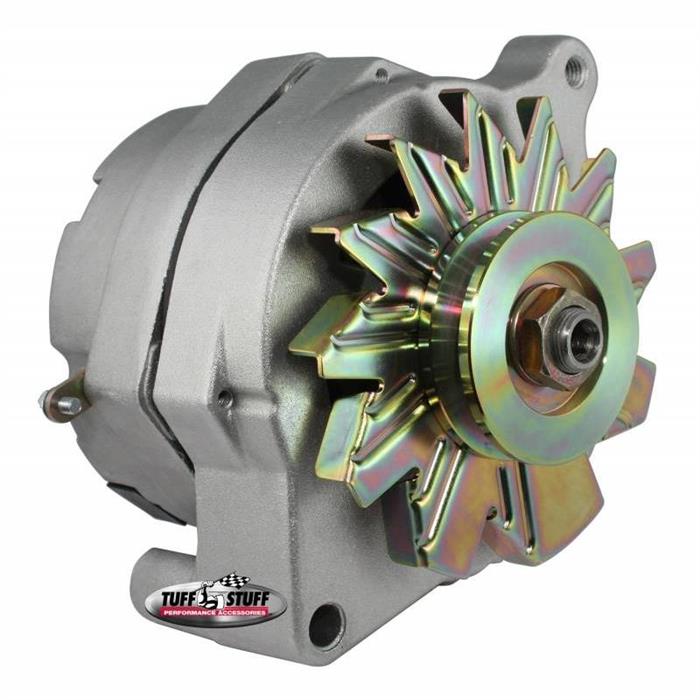 Tuff Stuff 7068 1 Wire Smooth Back Ford Alternator, 100 Amp