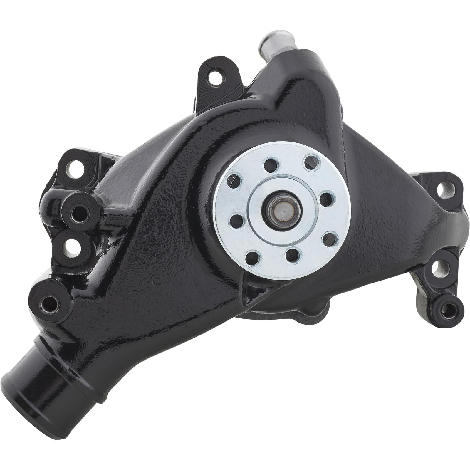 TFS1449NC Long Style SuperCool Cast Iron Water Pump for Small Block Chevy - Black
