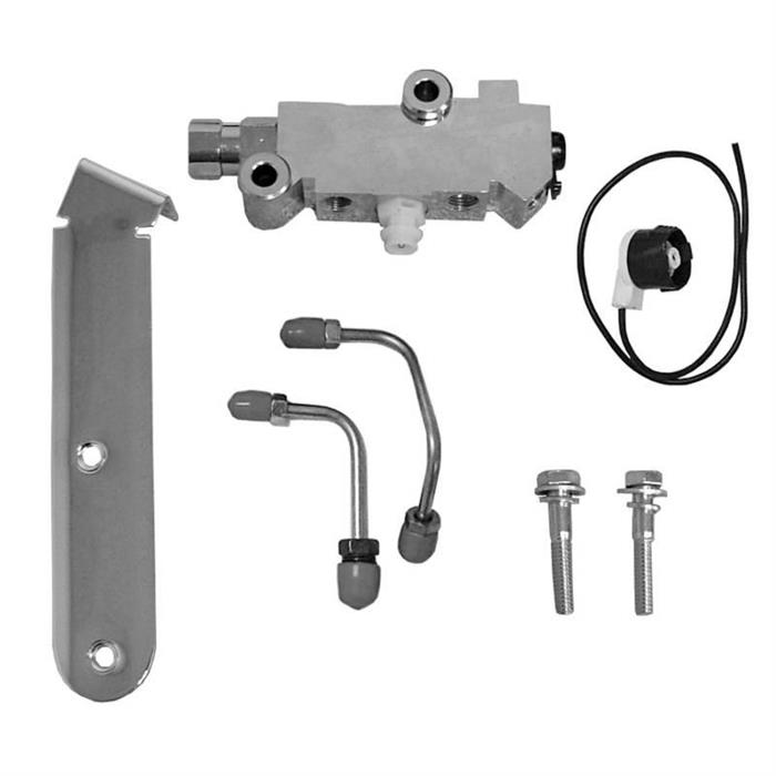 Tuff Stuff 2302NB Brake Proportioning Valve Kit, Brass