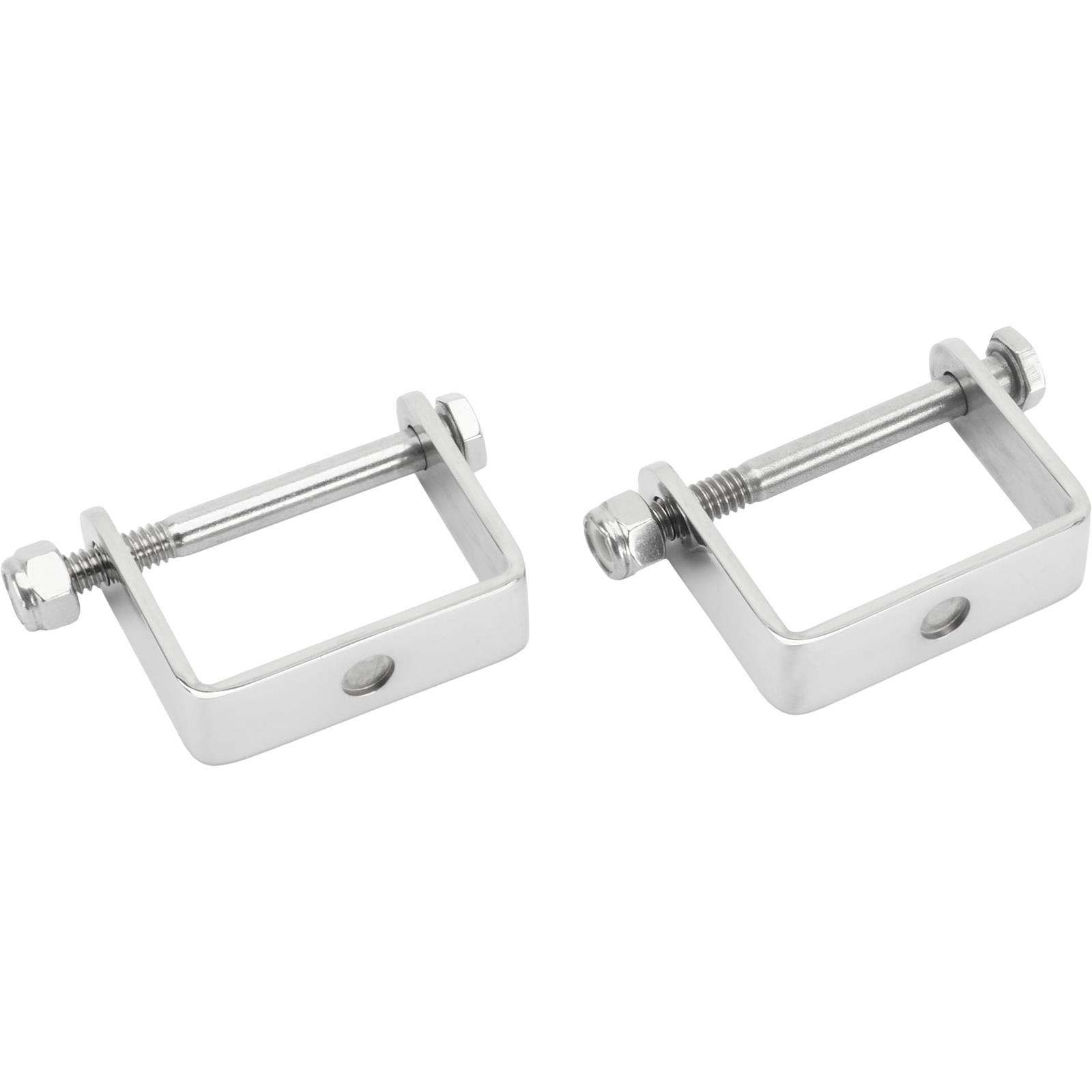 Spring Clamps Rectangular Stainless Steel Spring Clamps, 1-3/4 Inch Wide Leaf Spring