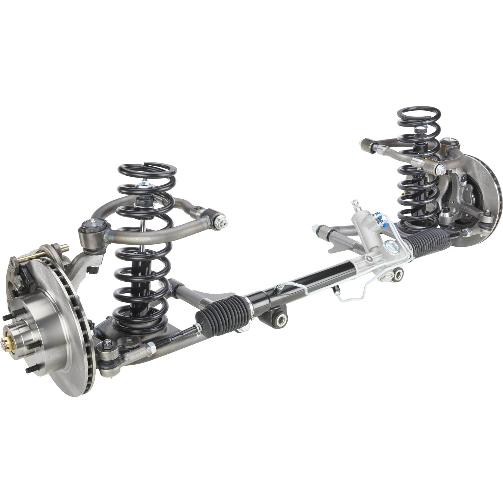 Mustang II IFS, Standard Tubular Control Arms, Stock Springs and Spindles