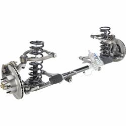 Mustang II IFS, Standard Tubular Control Arms, Stock Springs and Spindles