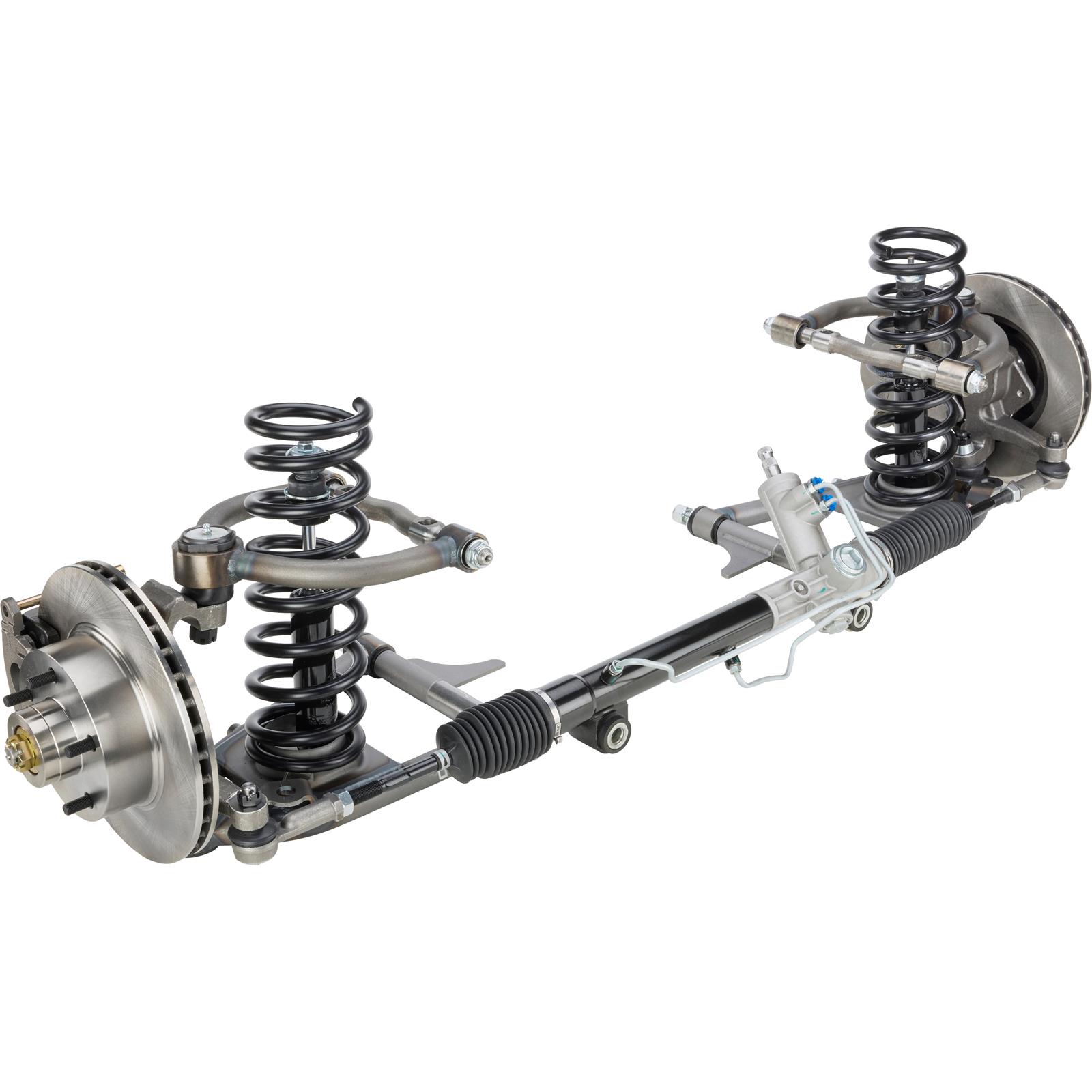 専用りょうさまHS232 V2 chopped 改良 ARMSTRONG Mustang II IFS, Std. Tubular Control Arms, Stock Springs, Dropped