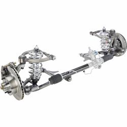 Mustang II IFS, Std. Tubular A-Arms, Coilover Springs, Stock Spindles