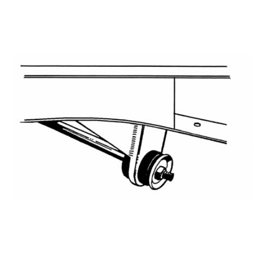 Speedway Mustang II Front Suspension Replacement Strut Rod