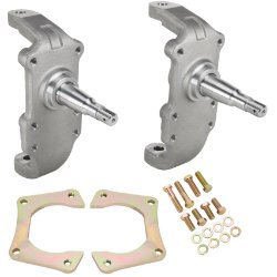 1955-57 Chevy Dropped Spindle Kit for GM Metric Calipers