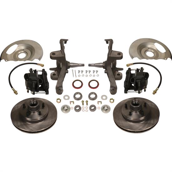 OE 21/2 In Drop Spindle Kit, 197172 Chevy C10 Truck, 5x5 BP