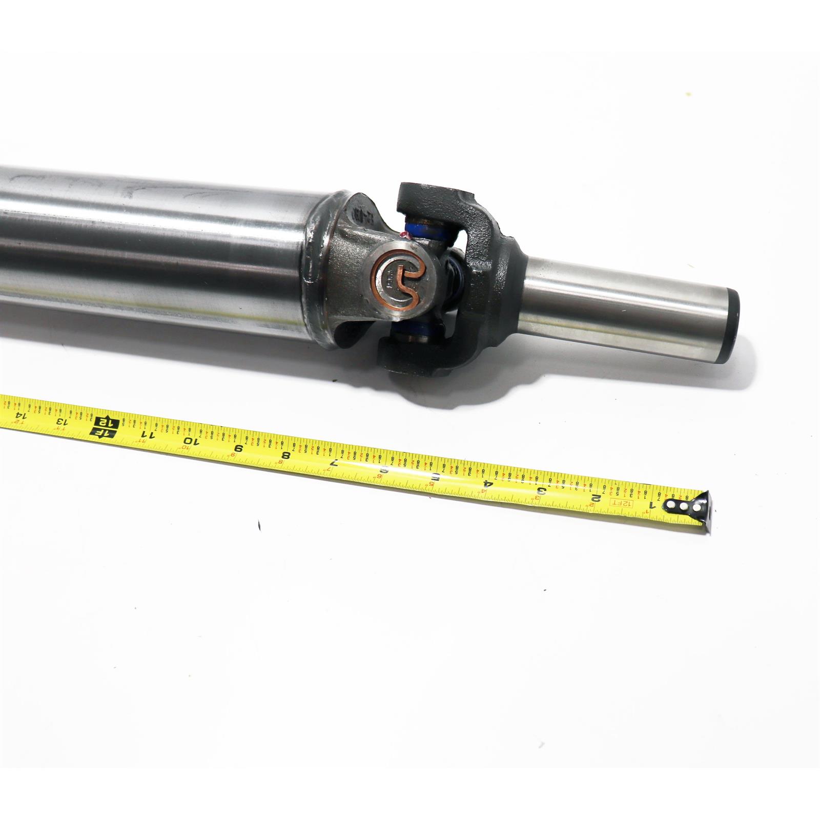 Steel 59 In Driveshaft Kit, 3 In OD, TH350 Yoke, 1310 Ujoints