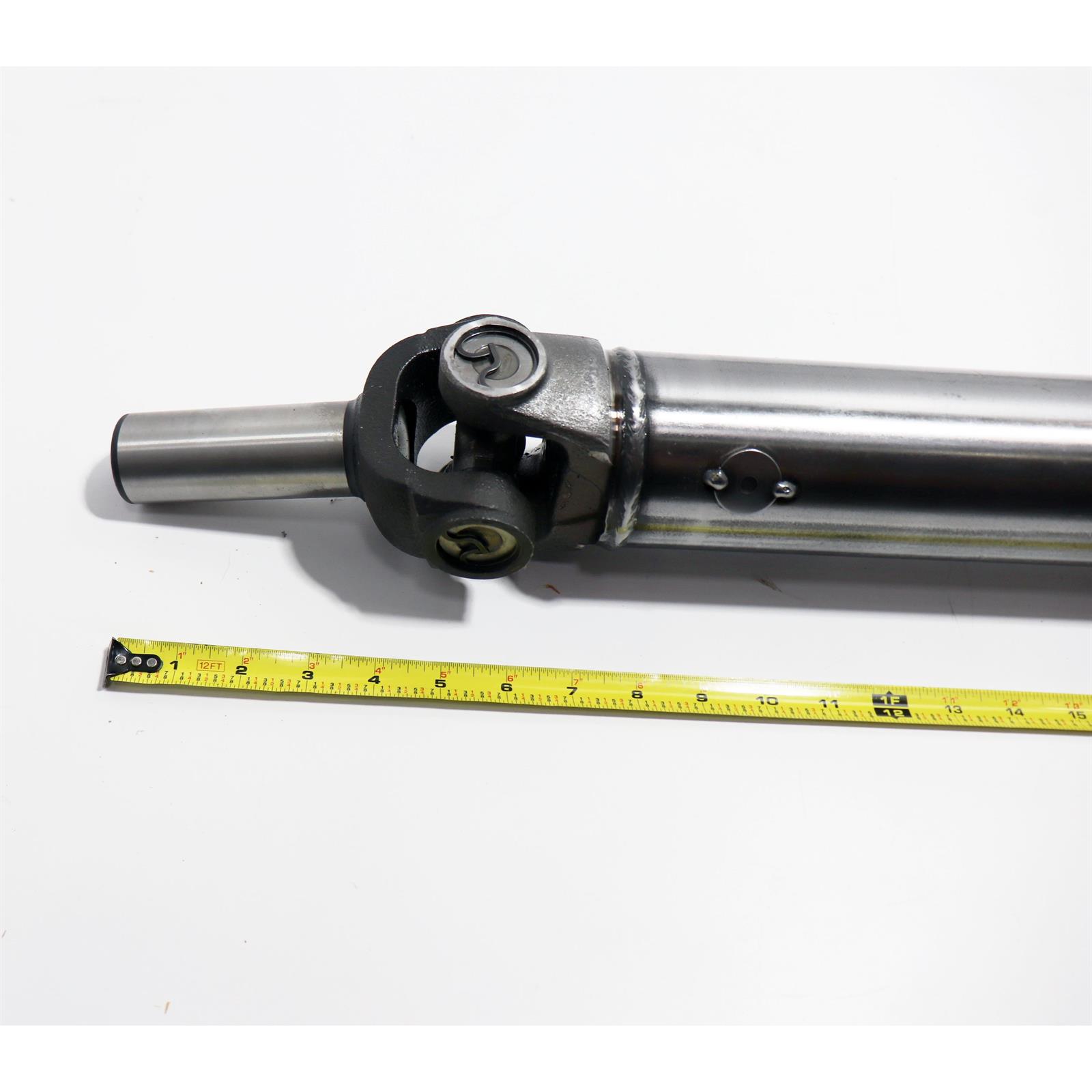 Steel 56 In Driveshaft Kit, 3 In OD, TH350 Yoke, 1350 Ujoints