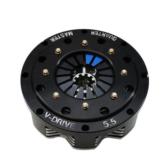 Quarter Master 38517080 5.5 Inch VDrive Clutch, 11/8 Inch 10Spline