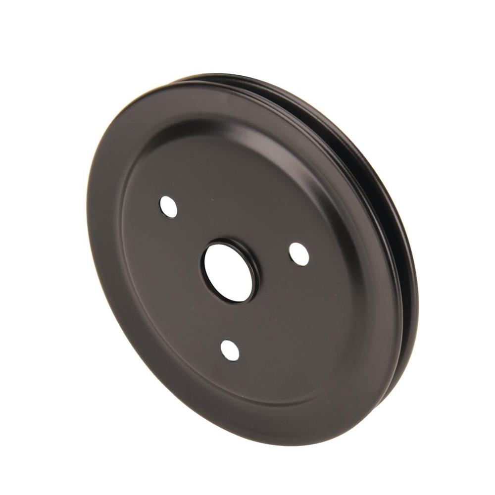 Single Groove Short Water Pump Pulley Set for Small Block Chevy