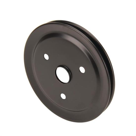 Single Groove Short Water Pump Pulley Set for Small Block Chevy
