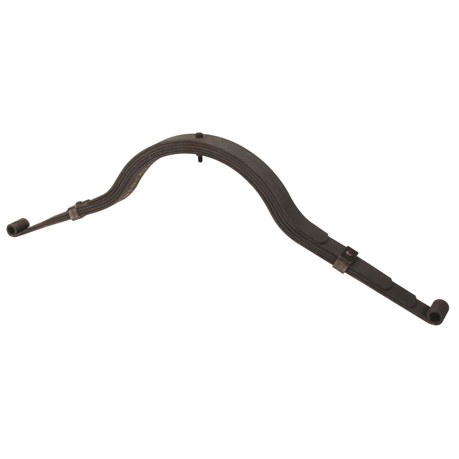 Medium Arch Transverse Rear Leaf Spring, Reverse Eye, 38 Inch