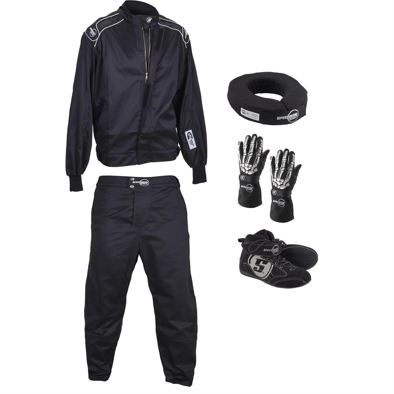 Speedway Motors 2 Piece Single Layer Racing Suit Combo