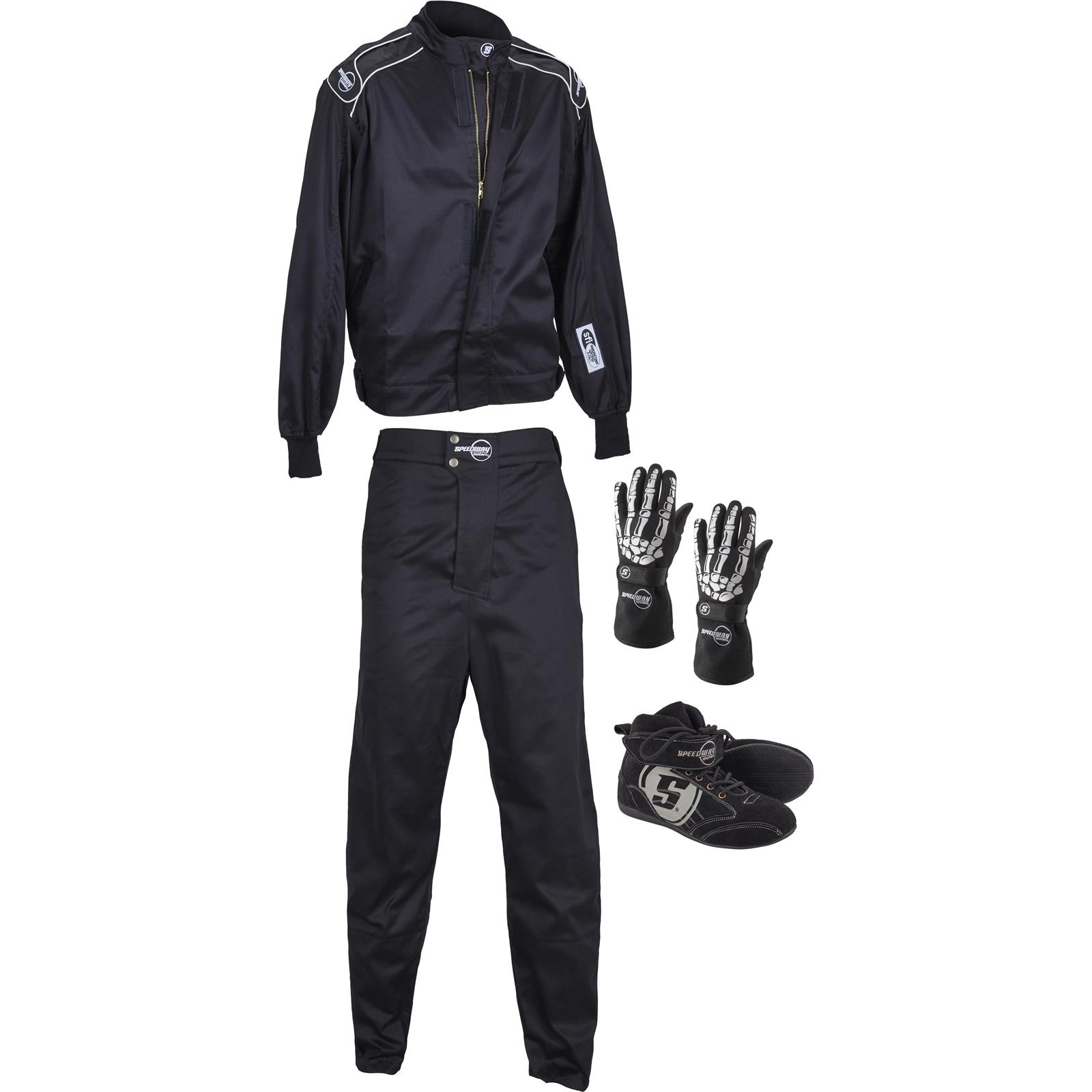 Speedway Motors 2 Piece Single Layer Racing Suit Combo
