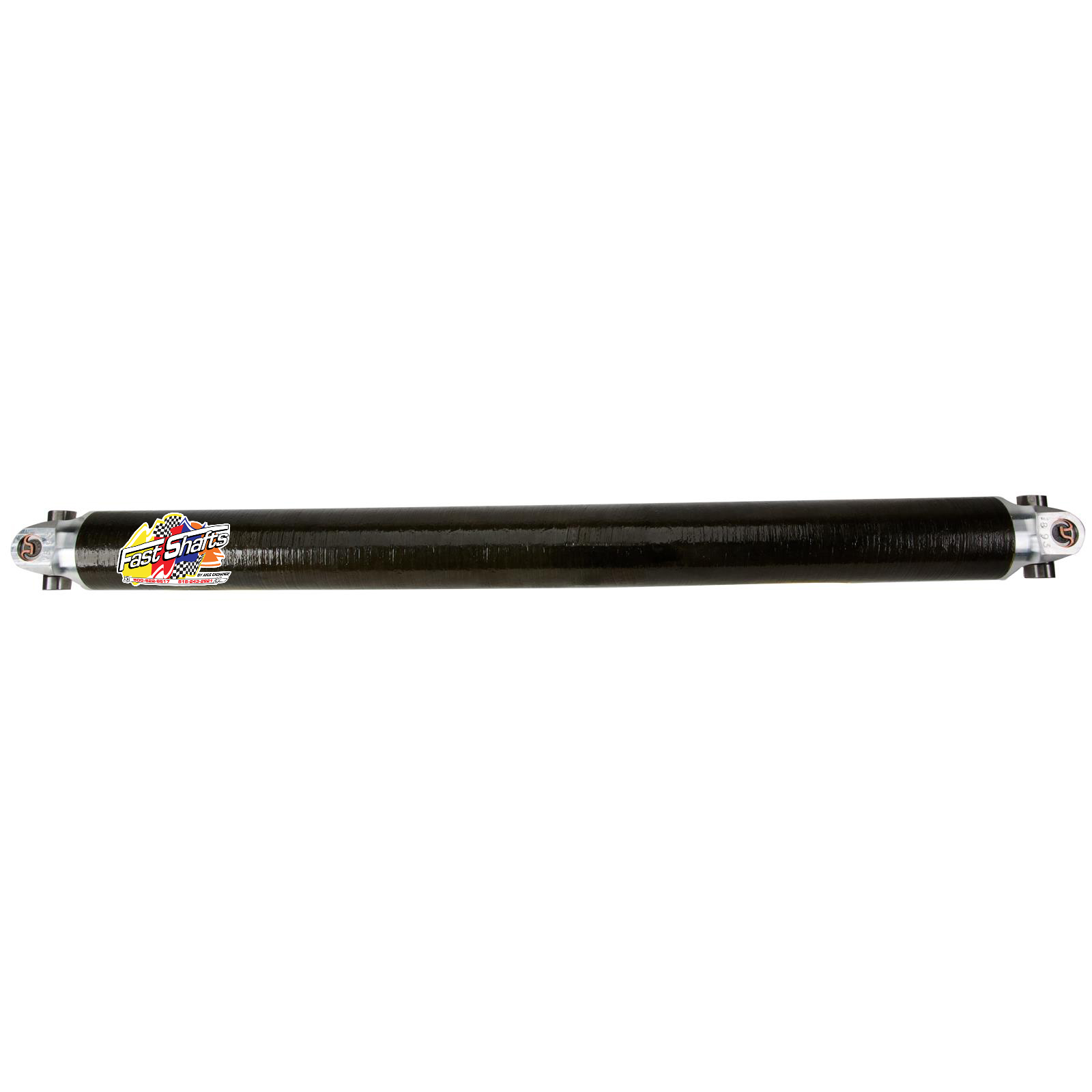 Fast Shafts Carbon Fiber Driveshaft Assembly, Custom Length, 2.25