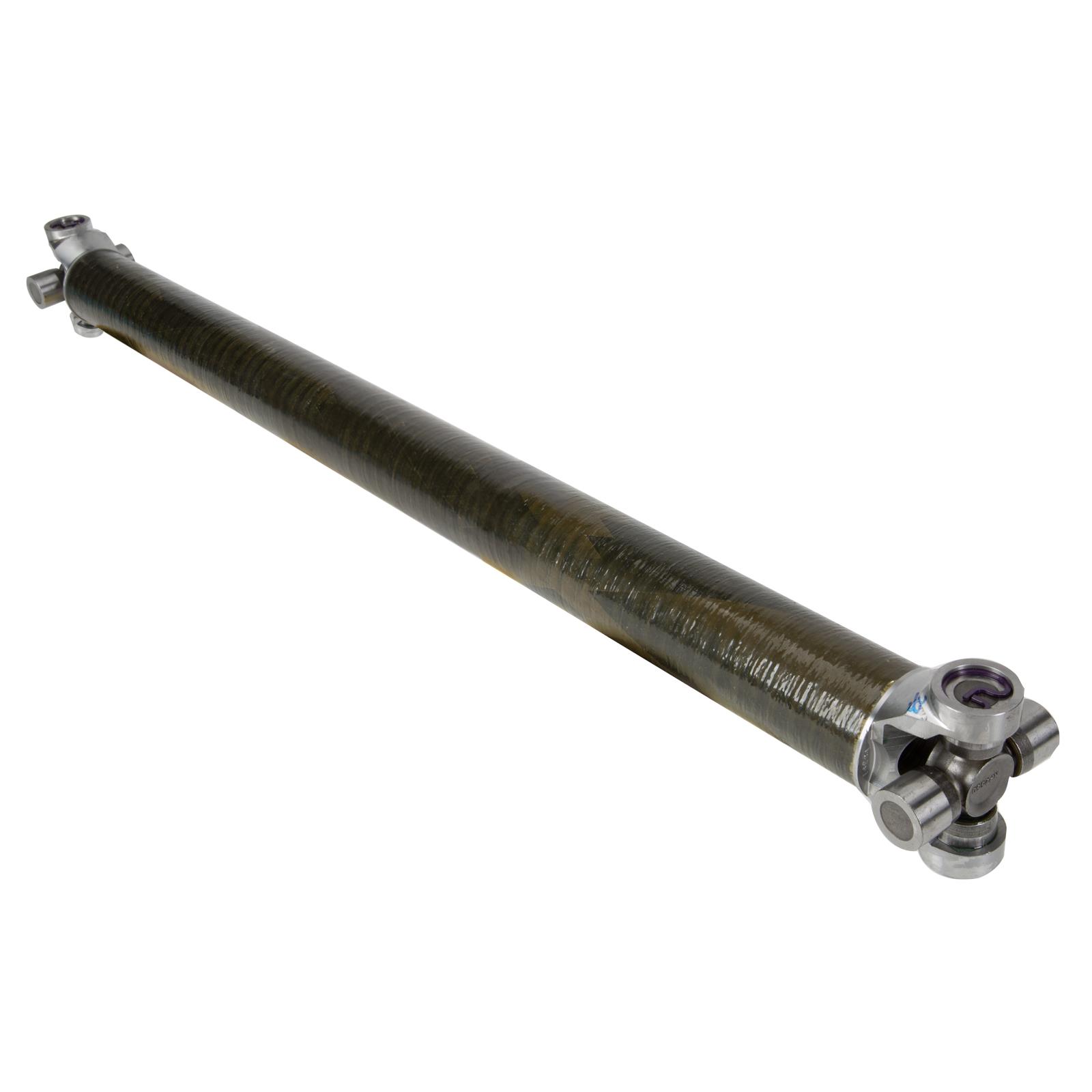 Carbon Fiber Driveshaft Assembly, Custom Length,Steel End,2.25 OD