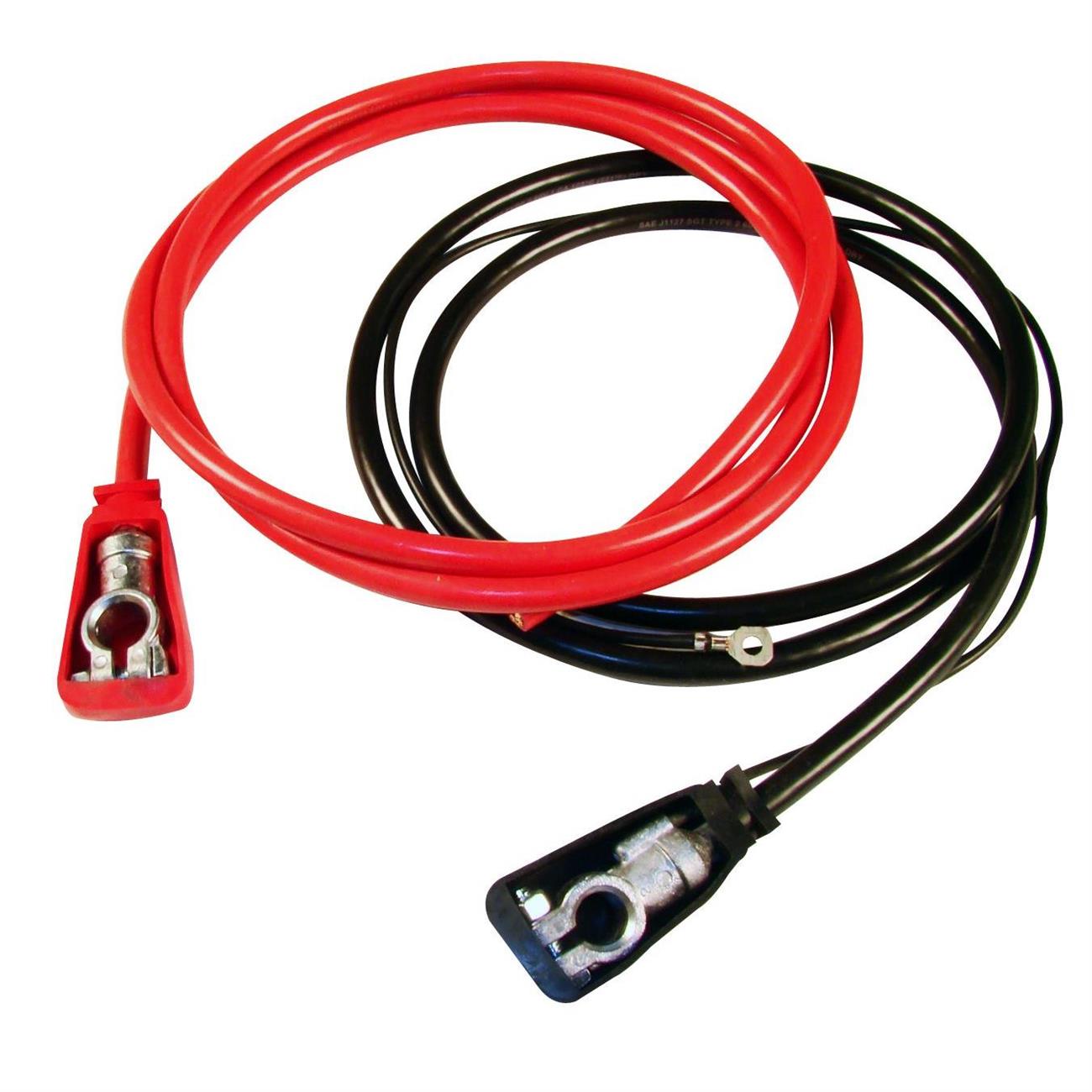 American Autowire 500725 Underhood Battery Cables, Top Post