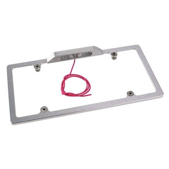 Billet Aluminum License Plate Holder w/ Light