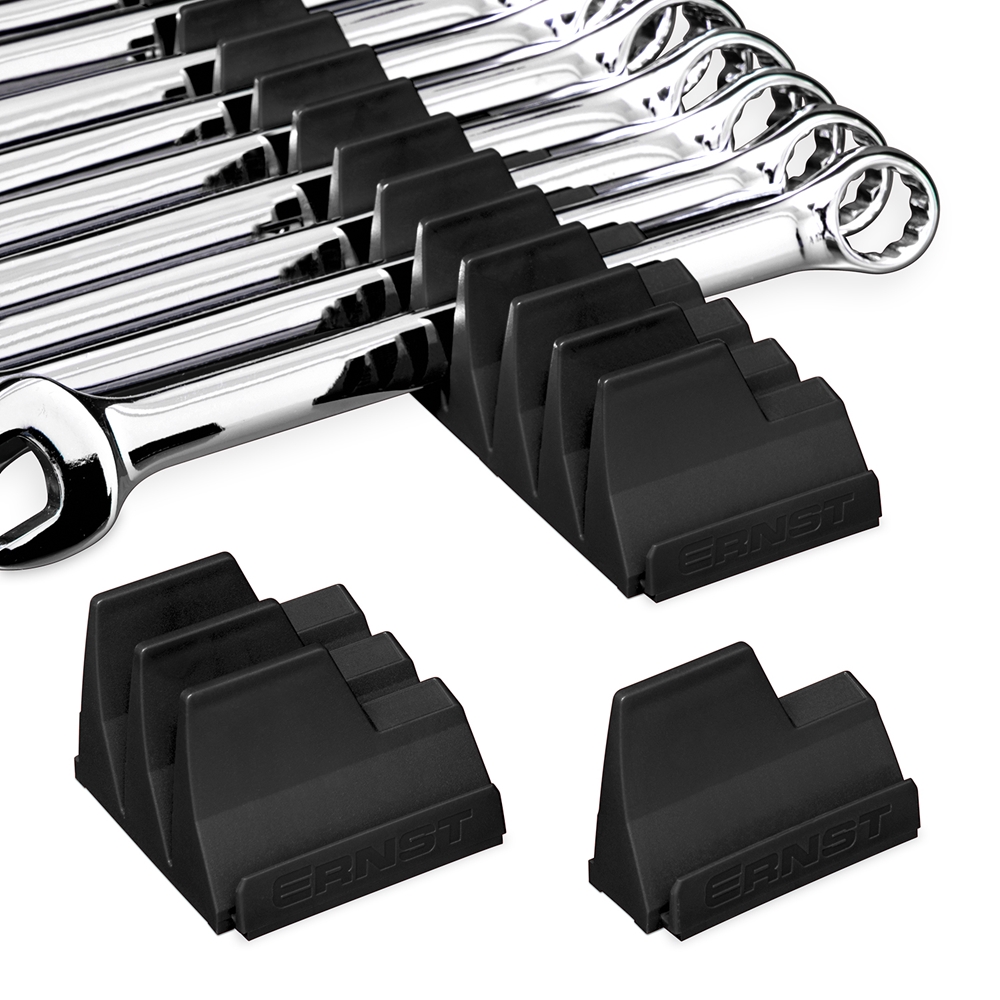 Ernst Wrench Pro - Modular Wrench Storage For 20 Wrenches - Black (5400)