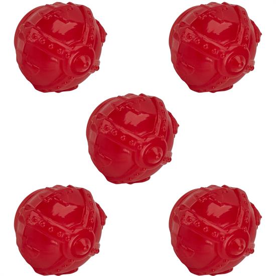 Speedway Motors Red Crown Valve Stem Caps